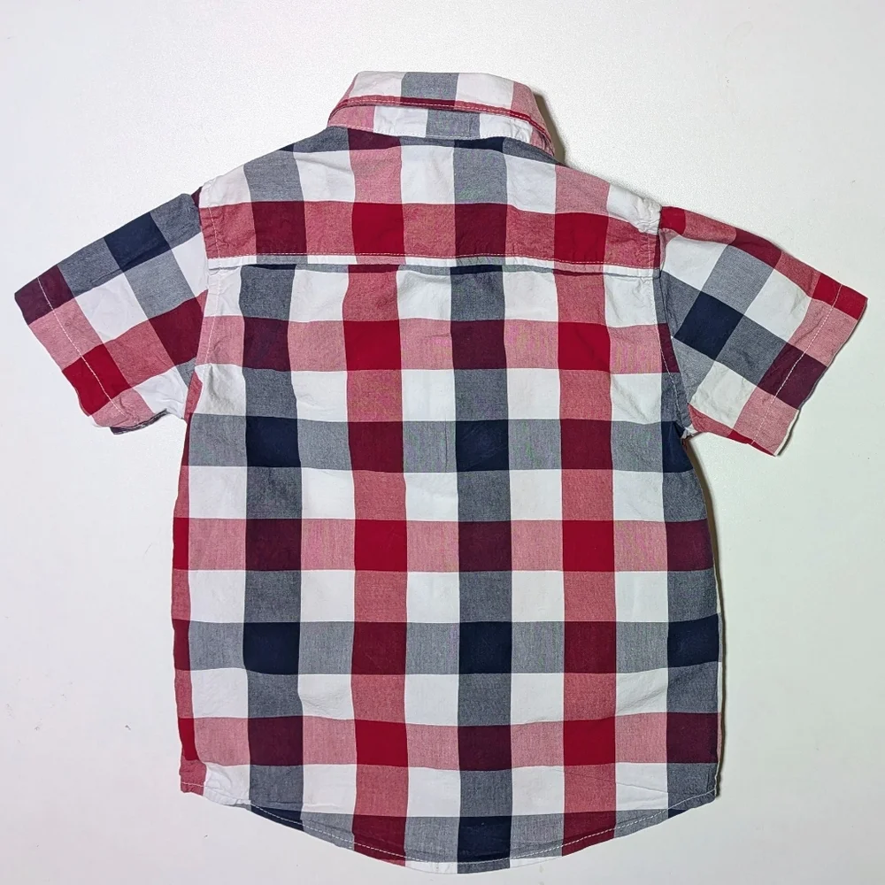 Gymboree Plaid Button-Up Shirt